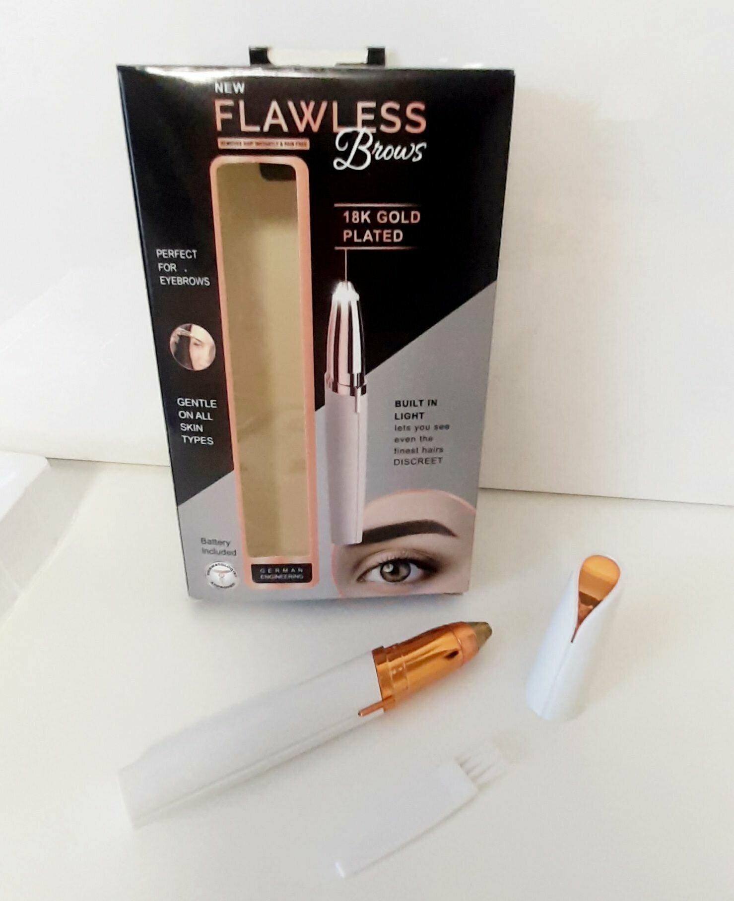 Триммер для бровей и лица Flawless Brows - фотография № 2