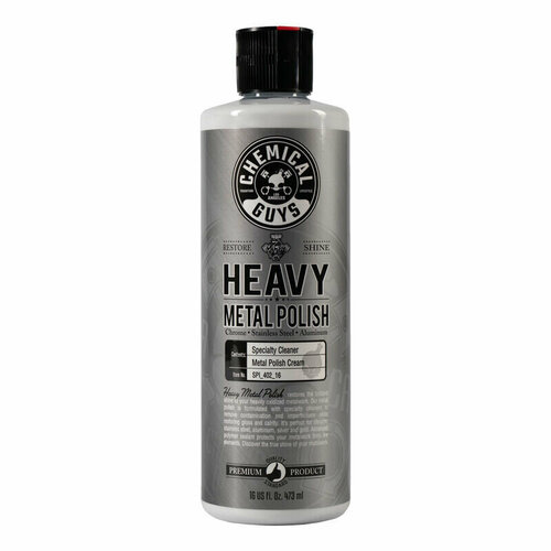 Chemical Guys Metal Polish Heavy Полироль для металлических деталей, 473мл