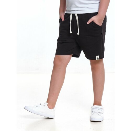 фото Шорты mini maxi, размер 98, черный