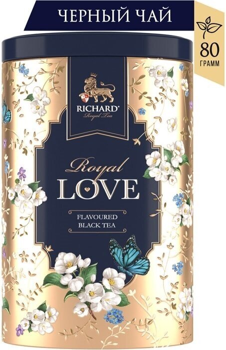 Чай черный Richard Royal Love листовой, 80 г - фото №20
