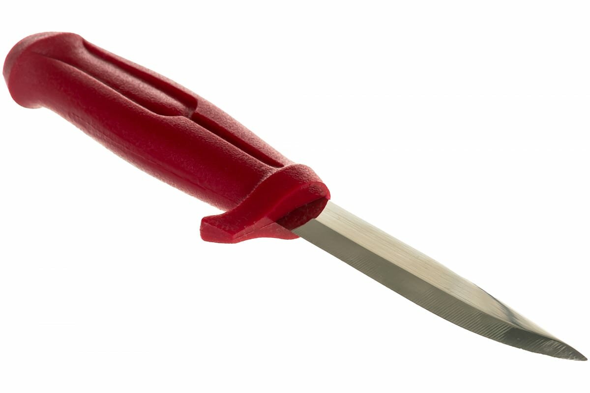 Нож строительный, нержавеющая сталь, пластиковая ручка, длина лезвия 100 мм (10608) - фотография № 8