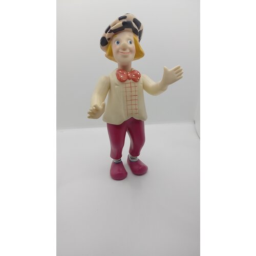 Винтажная кукла игрушка Олег Попов солнечный клоун, пластик, СССР