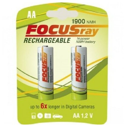 Аккумулятор АА FOCUSray 1900 mAH BL2