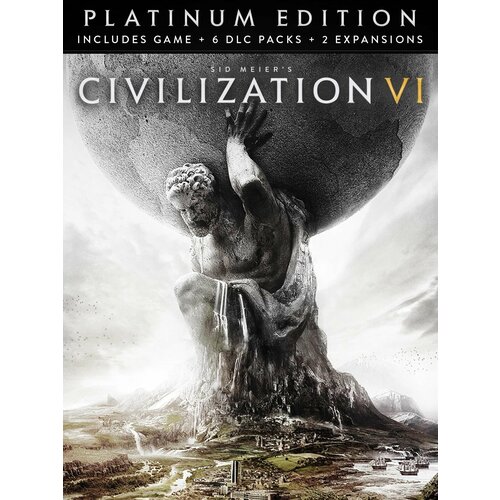 Игра Sid Meier's Civilization VI Platinum Edition для PC, активация Steam, на русском языке, цифровой ключ дополнение sid meier’s civilization vi new frontier pass для pc steam электронная версия