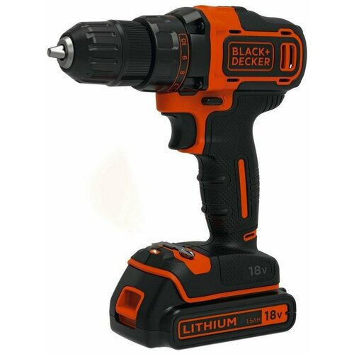 Дрель-шуруповерт BLACKDECKER CDD186KB CDD186KB-QW 1059000₽