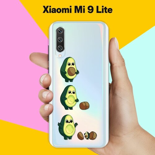 Силиконовый чехол на Xiaomi Mi 9 Lite Авокадо из авокадо / для Сяоми Ми 9 Лайт силиконовый чехол авокадо из авокадо на xiaomi mi 9