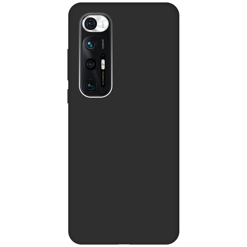 фото Чехол - накладка soft touch для xiaomi mi 10s черный gosso