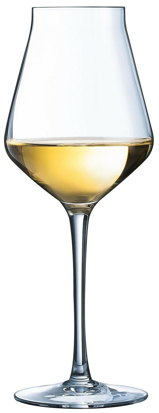 Бокал для вина Chef&Sommelier Ревил ап 300мл, 83х83х217мм, хрустальное стекло, прозрачный