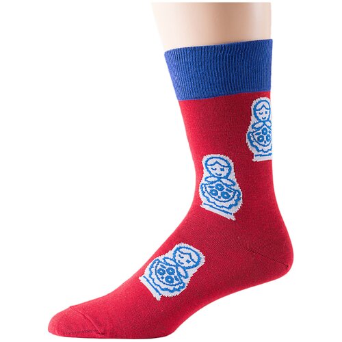 фото Носки unisex st. friday socks matrioshka, матрешка, размер 38-41