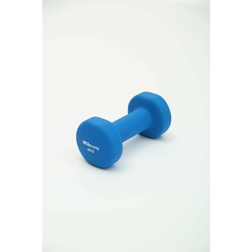 Гантель неопреновая 4кг Mdbuddy гантель sport elite es 0394 4кг красный