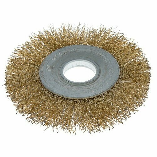 Щетка металлическая для УШМ плоская посадка 22 мм 100 мм 650₽