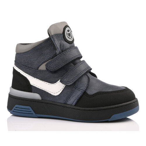 Кеды Pixel, демисезон/зима, натуральная кожа, размер 33, синий