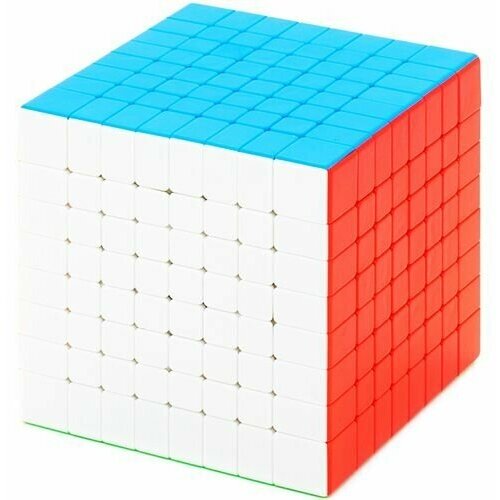 Кубик Рубика ShengShou 8x8х8 Tank / Развивающая головоломка / Цветной пластик кубик рубика shengshou pearl 3x3х3 белый пластик развивающая головоломка