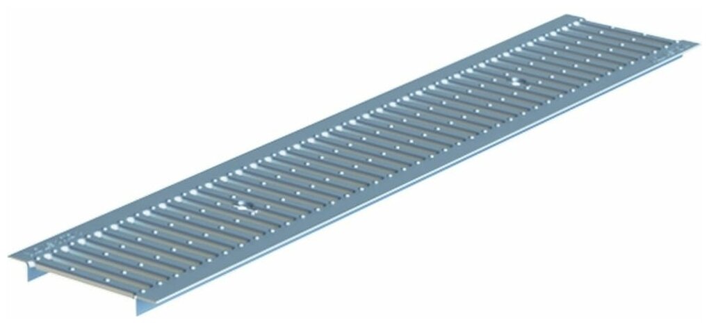 фото Решетка штампованная оцинкованная Norma DN150 А15 1000*197*22 (31541А)