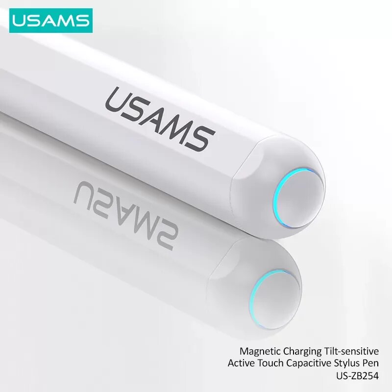 Стилус USAMS US-ZB254 Magnetic Charging Tilt-sensitive Active Touch Capacitive Stylus Pen ZB254DRB01