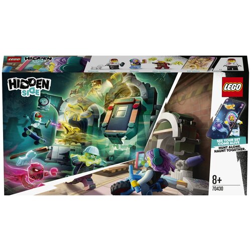 LEGO Hidden Side 70430 Метро Ньюбери, 348 дет. конструктор lego hidden side 792007 possessed worker одержимый шахтер 4 дет