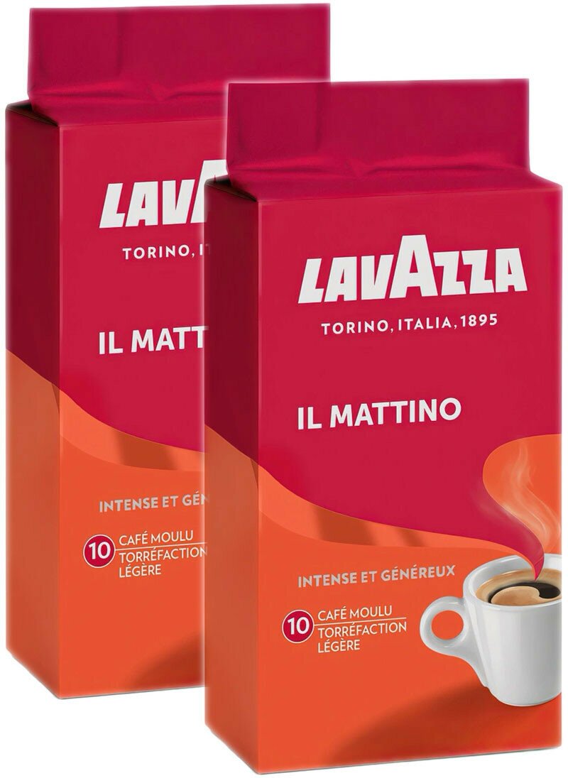 Кофе Lavazza Маттино натуральный молотый, 250гр - фото №12