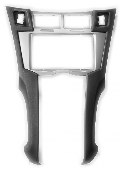 Carav 11-100 | 2DIN переходная рамка Toyota Yaris 2005-2012, Vitz 2005-2010, Platz 1999-2005