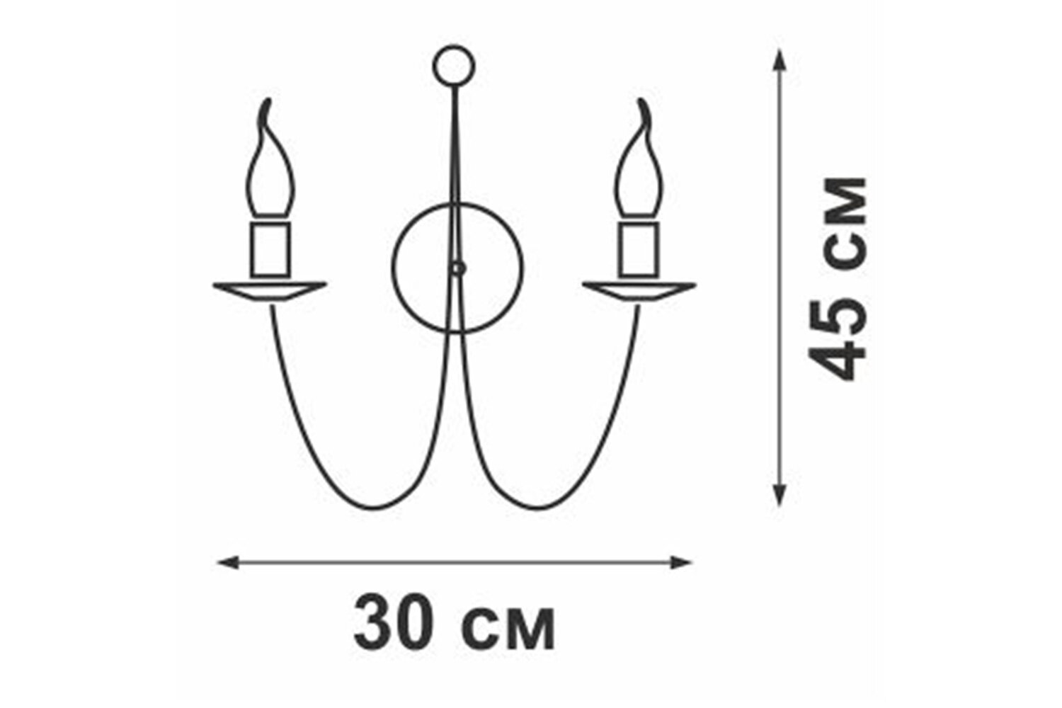 Бра Vitaluce v1151/2a - фото №3