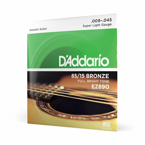 Струны для акустической гитары D'addario EZ890