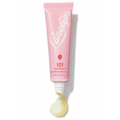 Lanolips Многофункциональный бальзам Original Ointment Lips 101 (Клубника) 10 гр