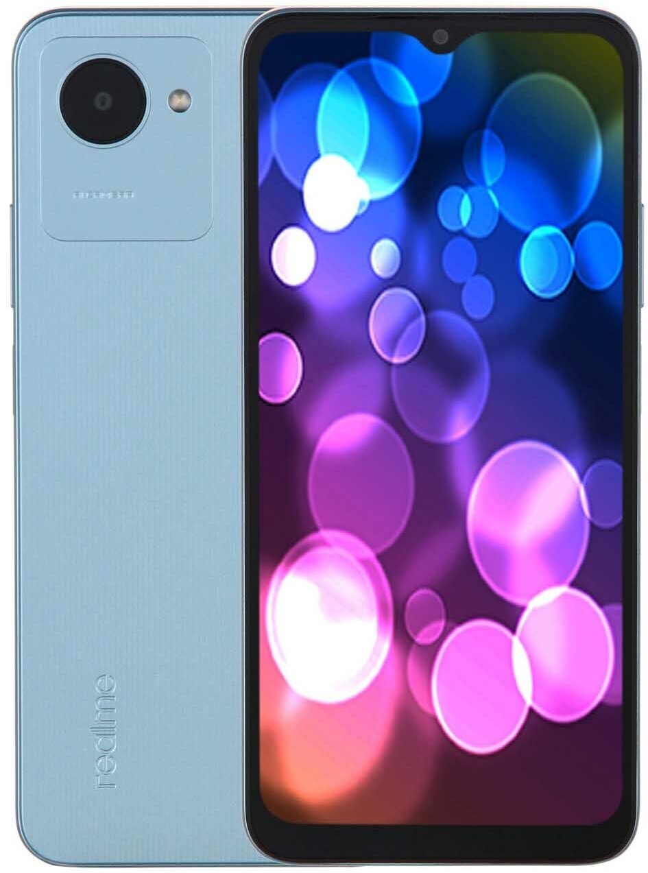 Смартфон realme С30s 3/64GB(RMX3690) Spire Blue