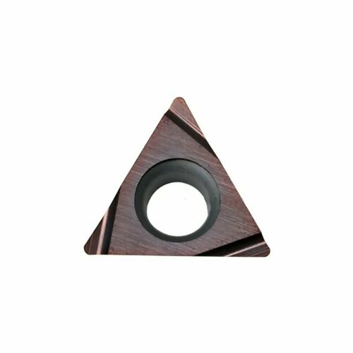 Пластины правильный треугольник с зад. углом TPGH 080204 L-F материал обработки - сталь, нерж. сталь, чугун