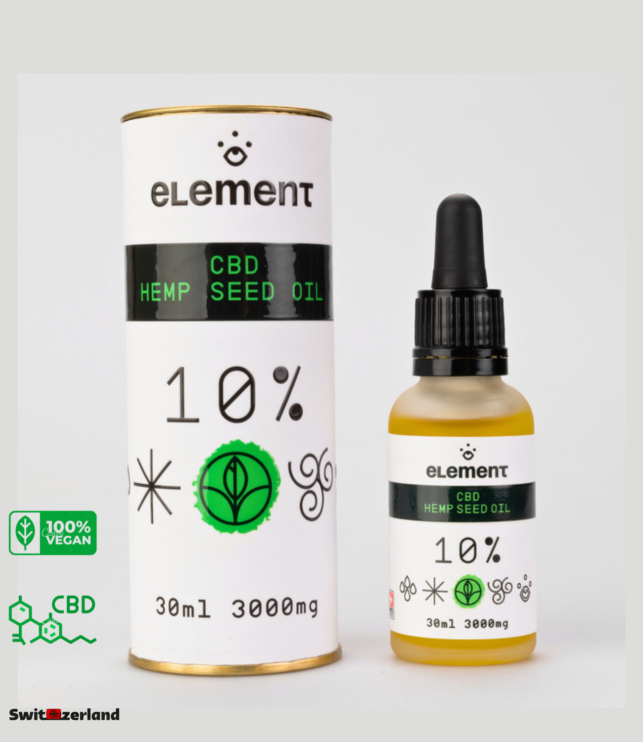 Масло CBD (Масло КБД) Hemp Seed Oil 10% 3000 мг/CBD oil/CBD 30мл