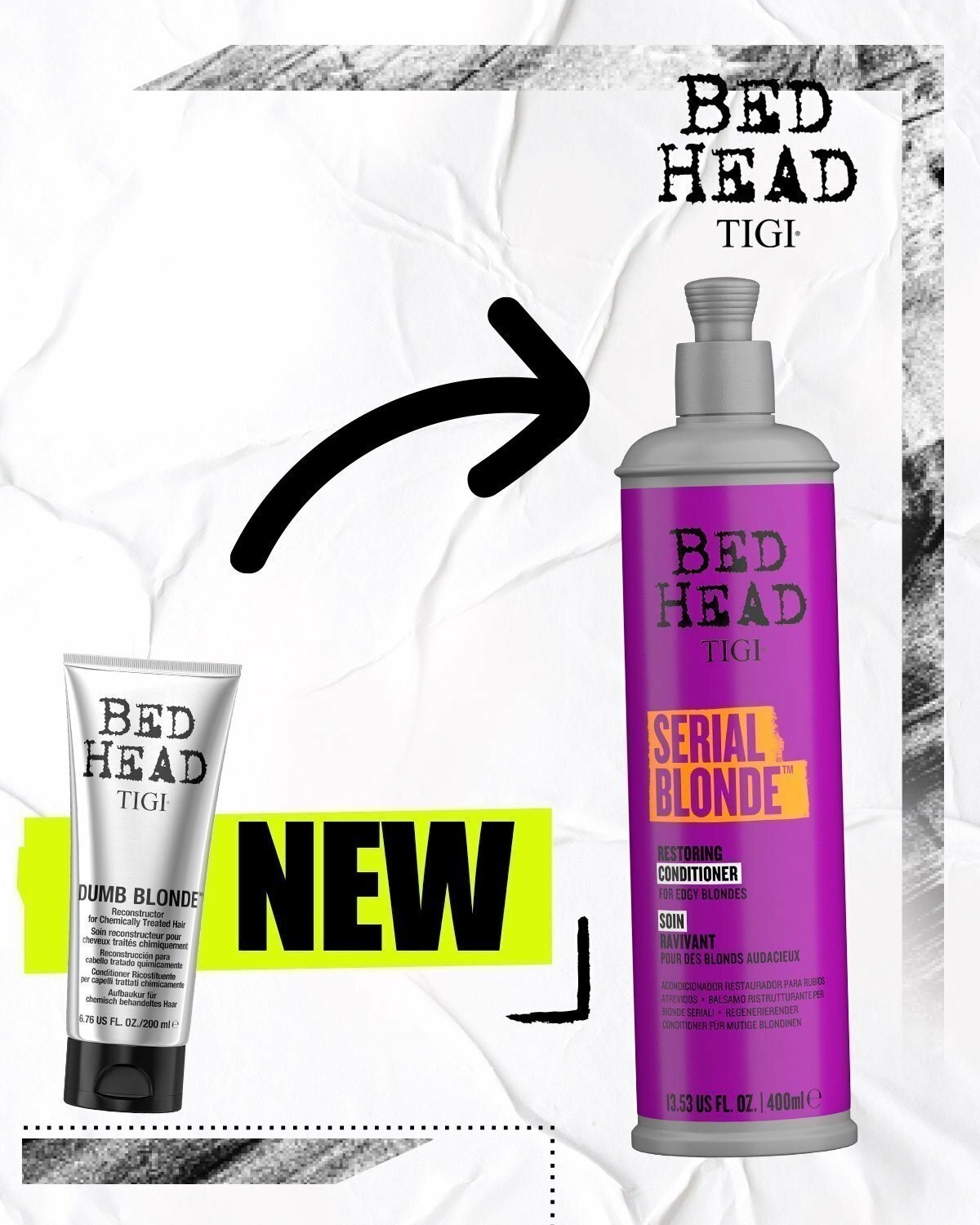 TIGI Кондиционер для блондинок восстанавливающий / Bed head Serial blonde 600 мл - фото №3