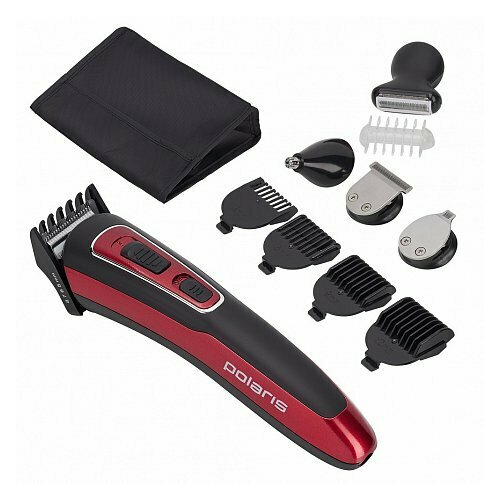 Триммер Polaris PHC 3019RC Retro красный/черный