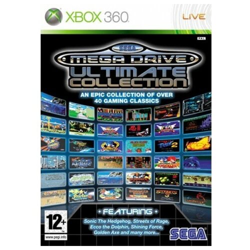 Видеоигра Sega Mega Drive Ultimate Collection (Xbox 360) картридж streets of rage 3 для приставки sega genesis sega mega drive 16 bit md