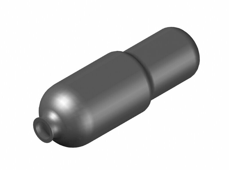 Мембрана для гидроаккумулятора EPDM 100/150LT-90AR (F0A0201), проходная / для баков от 150 литров - фотография № 2