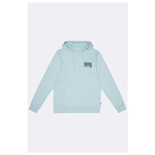 фото Мужское худи dreamy place, цвет голубой, размер s billabong