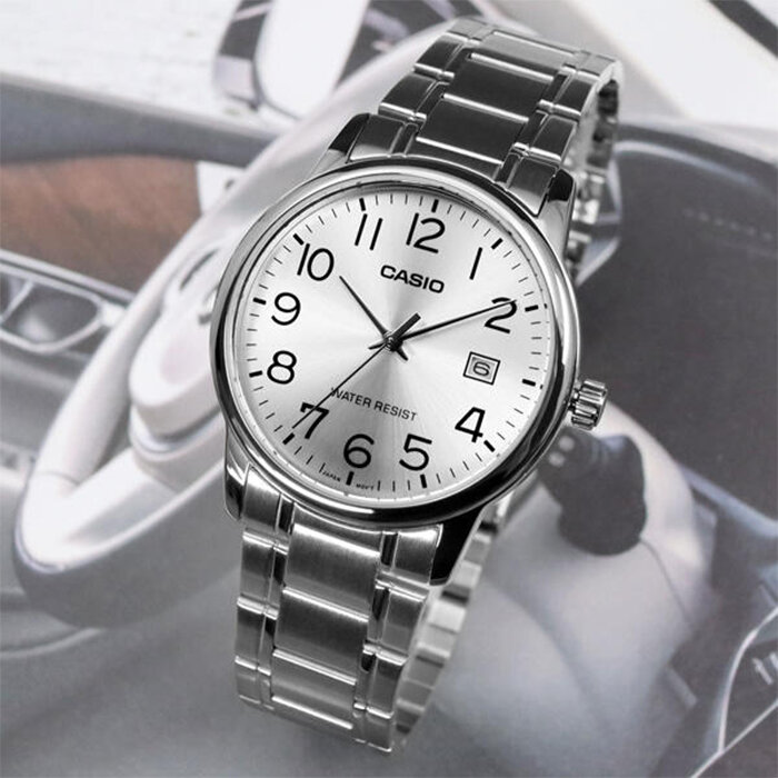 Наручные часы CASIO Collection, серебряный — фото 1