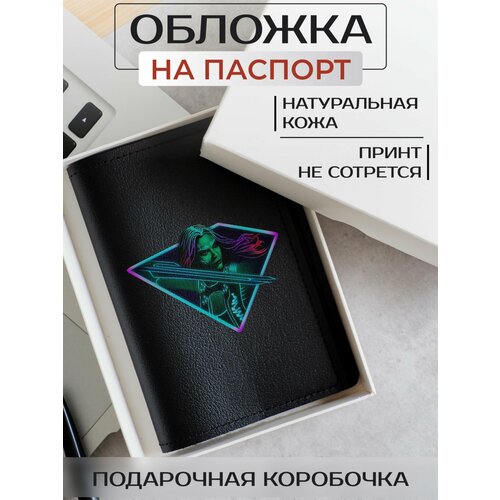 Обложка для паспорта RUSSIAN HandMade, черный рюкзак гамора стражи галактики guardians of the galaxy оранжевый 5