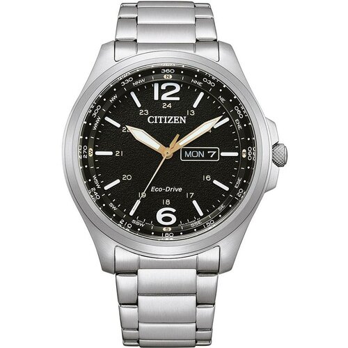 Наручные часы CITIZEN Eco-Drive AW0110-82E, черный