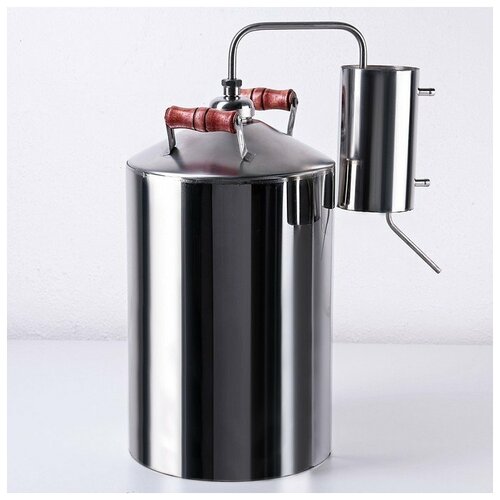 Дистиллятор Простой 12 л горло 4 см ручки микс металлдерево 628600₽