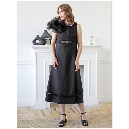 Платье Studio T Катрин черный/размер 42