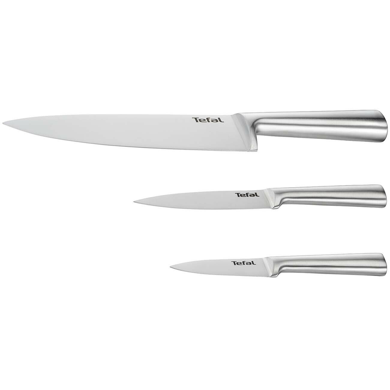 Набор кухонных ножей Tefal Expertise (3 ножа) K121S375 - фотография № 4