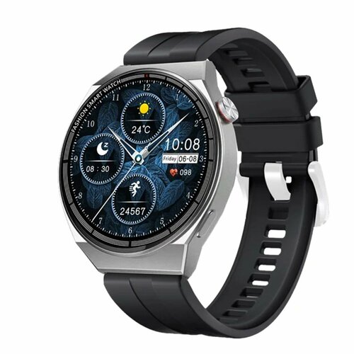 Умные смарт часы Smart Watch iOS Android звонки серебристые 289000₽