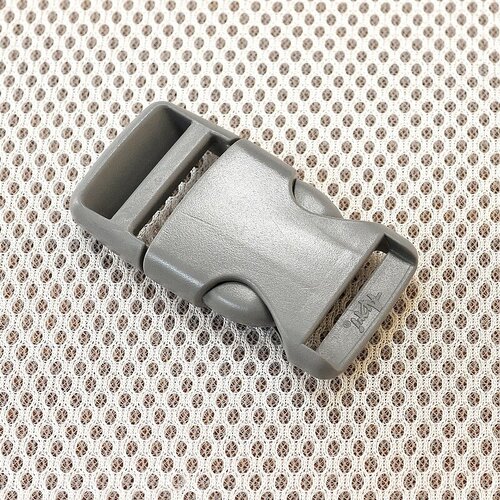 25мм Фастекс Apri FQ25, серый, 5 шт