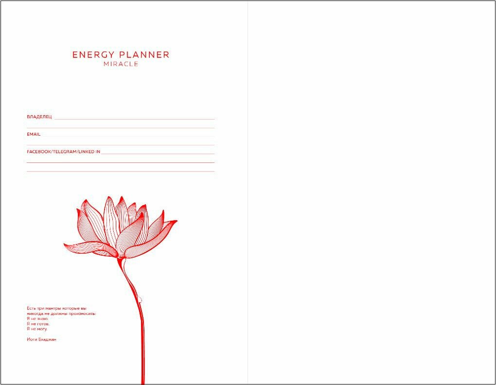 Планер Эксмо Energy Planner. Miracle. Планер для уверенности и реализации желаний. - фото №16