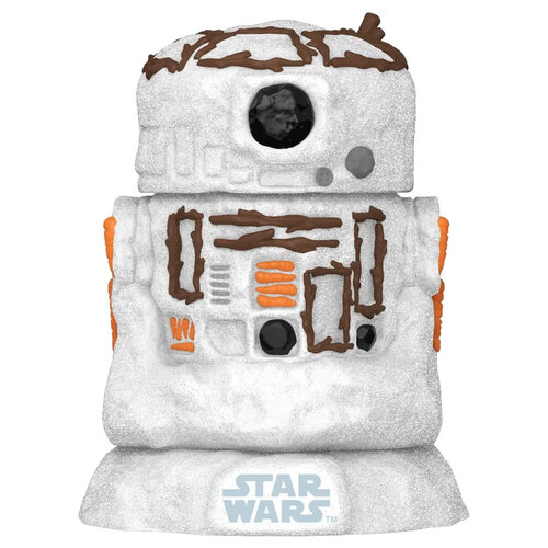 Фигурка Funko POP! Star Wars: Holiday: R2-D2 в образе снеговика (SNWMN) 64337, 10 см