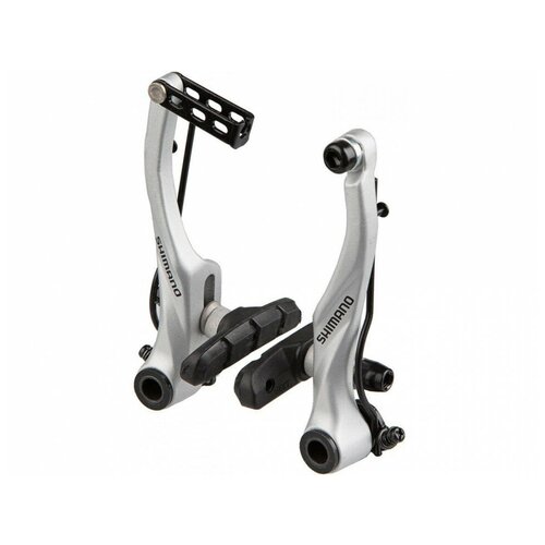 фото Тормоз v-br shimano alivio, t4000, пер, колодки s65t, сереб