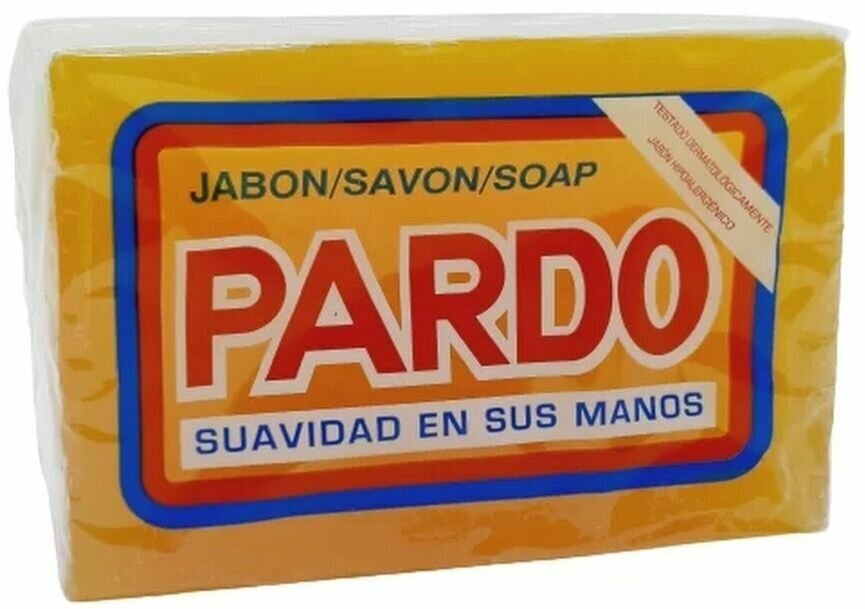 Мыло пардо хозяйственное jabon pardo 300г. Испания