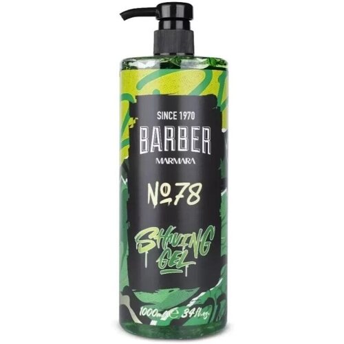 Marmara Barber Shaving Gel № 78 - Гель для бритья № 78 1000 мл