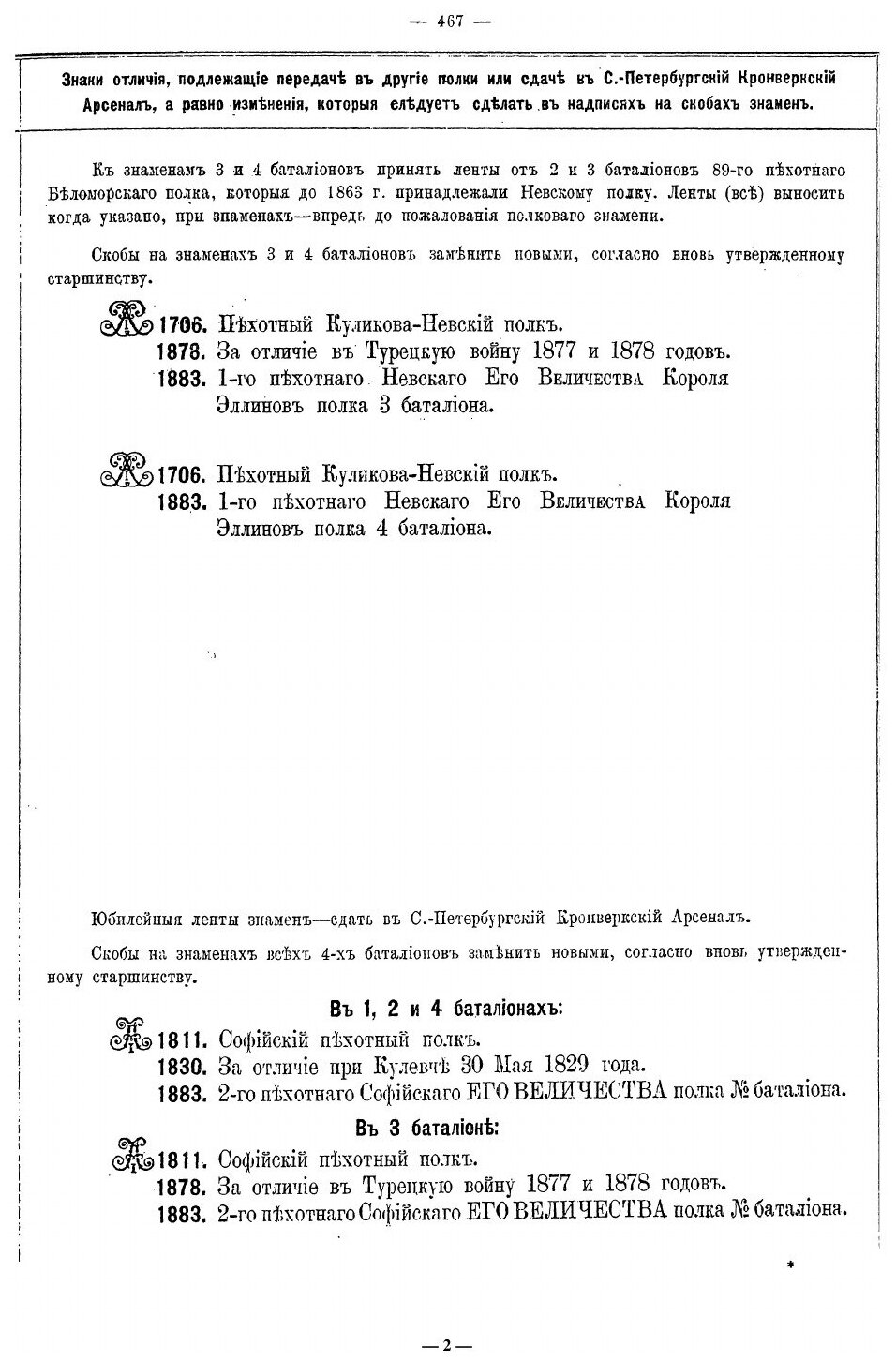 Книга Расписание 164 пехотных полков, С показанием Старшинства и Знаков Отличия, которы... - фото №2