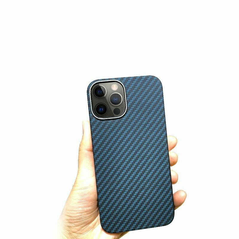 Чехол K-DOO Kevlar для смартфона Apple iPhone 12 / 12 Pro, синий