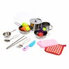 Набор металлической посуды «Повар» 15 предметов - изображение