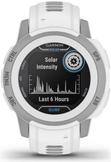 Спортивные часы Garmin INSTINCT 2S, Solar, Surf Edition белые